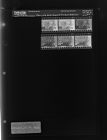 Man with a large stack of The Daily Reflector (6 Negatives), February 23-25, 1966 [Sleeve 82, Folder b, Box 39]
